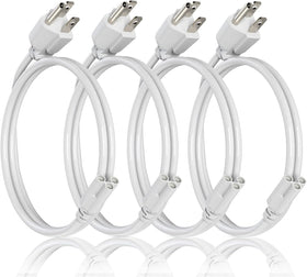 JESLED T8/T5 2ft cord assembly for easy power access in garages