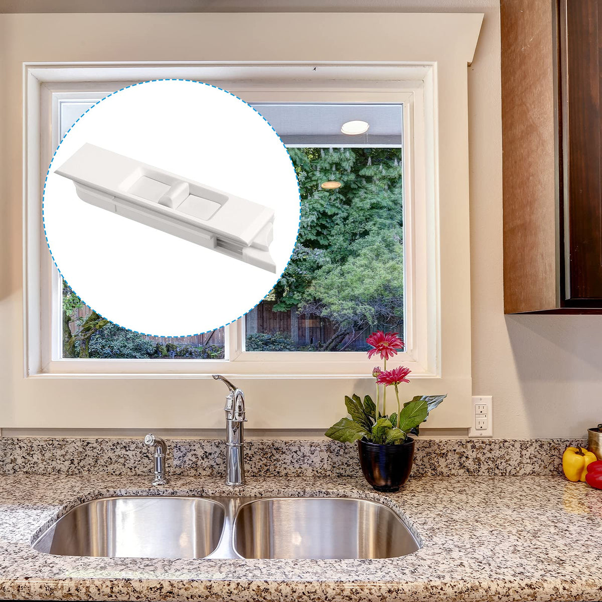Jetec 12-piece tilt latch pack for multiple windows.