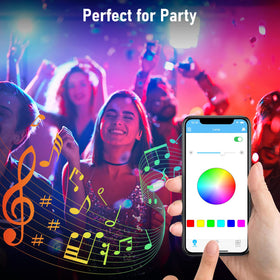 JETENCN energy-saving LED bulb with vibrant color options