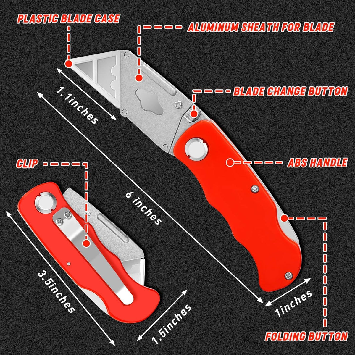 Jetmore quick blade change mechanism for fast tool maintenance.