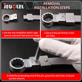 JEUCLEL high temperature treated steel for durability