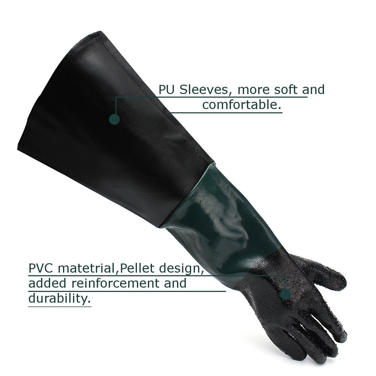 Jewboer gloves palm with densified surface for abrasion resistance