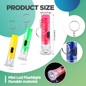Durable plastic and metal body of Jexine keychain light close-up