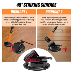 Jeyermier tool for dry surfaces, ideal on laminate or vinyl floors.