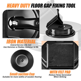 Jeyermier durable metal-body tool for reliable laminate gap repairs.