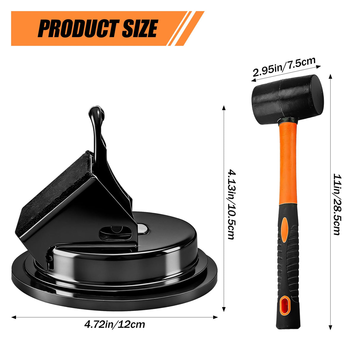 Jeyermier gap repair tool with rubber hammer for precise adjustments.