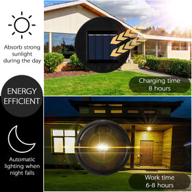 Jeyiour lantern top delicate design enhances aesthetics while conserving energy