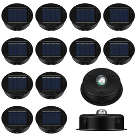 Jeyiour solar top size details fit most lanterns for quick, clean replacements