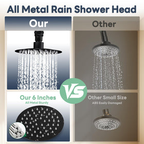 JFJIARUI handheld shower with massage focus offers targeted relief and easy cleaning.