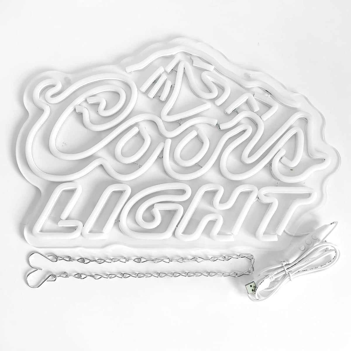 JFLLamp CRS Light LED sign powered by 5V USB with adjustable brightness