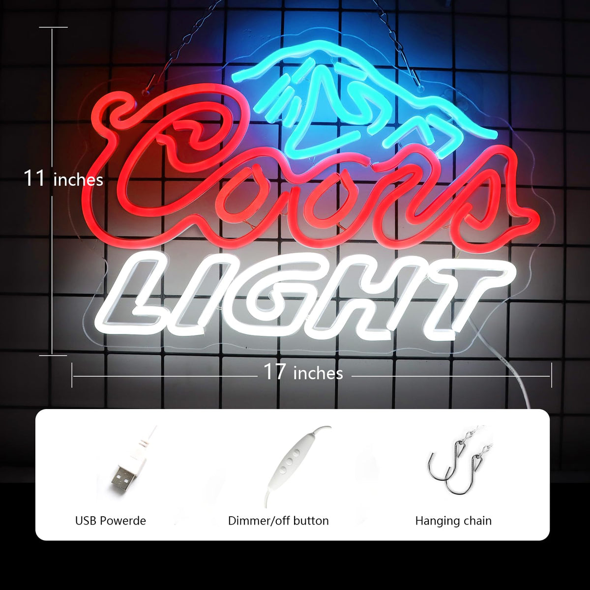 JFLLamp CRS Light neon sign ideal for bar or cafe ambiance