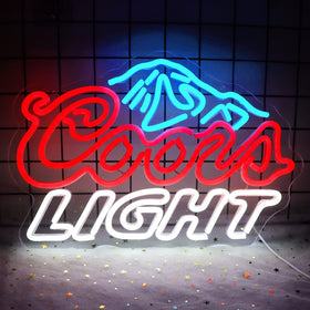 JFLLamp CRS Light neon sign for wall decor with Azure/Red/White glow