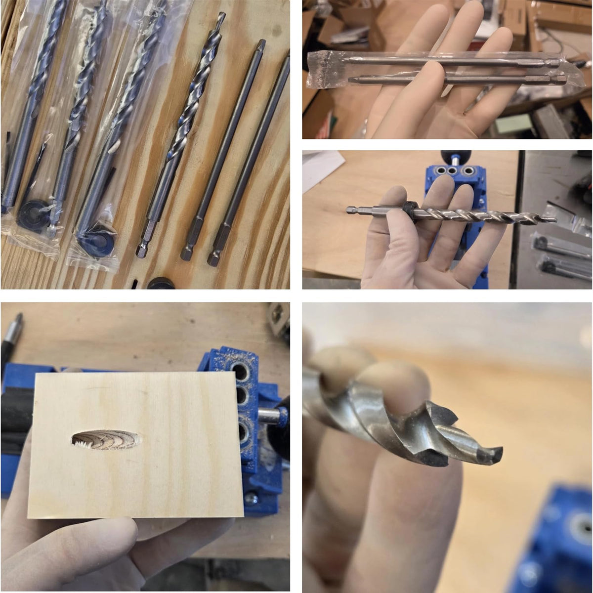 JFOGO depth stop collars and wrenches enabling varied drilling depths
