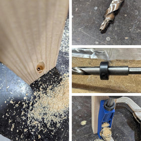 JFOGO pocket hole jig master system compatibility for easy assembly
