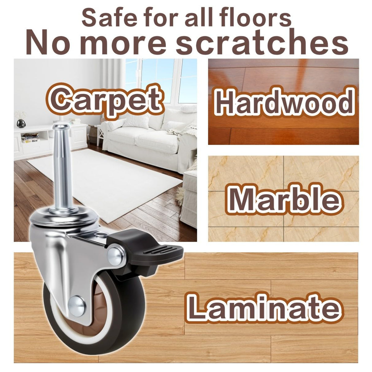 JGJC sleeve-plug design enables quick, clean mounting on furniture.