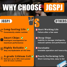 JGSPJ 2-pack provides extra power and value.