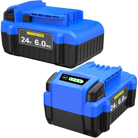 JGSPJ 6.0Ah battery for Kobalt 24V pack delivering longer runtime.