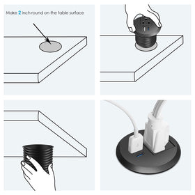 Jgstkcity ETL-listed outlet provides safety in shared spaces.