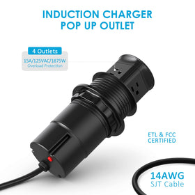 Jgstkcity 6ft cord enables flexible placement