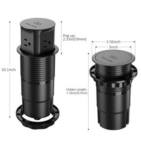 Jgstkcity ideal for kitchen counters and conference tables
