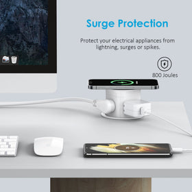Jgstkcity pop-up outlet splash-resistant top surface protects against spills.