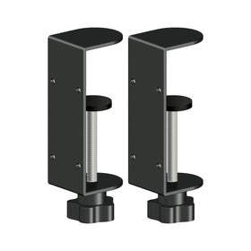 Jhanw heavy-duty C-clamp with 1 inch grip for secure desk mounting