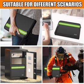 JHSafer 6400°F bag detachable hand strap enables easy transport.