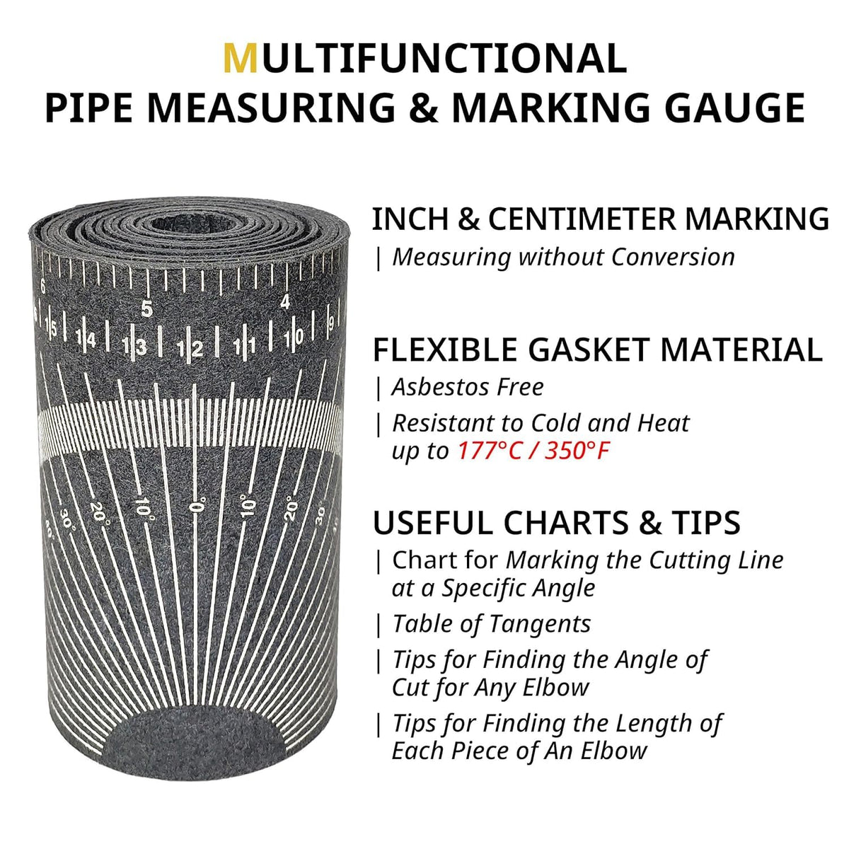 JHTii Asbestos-free wrap material adds safe, heat and cold resistance.