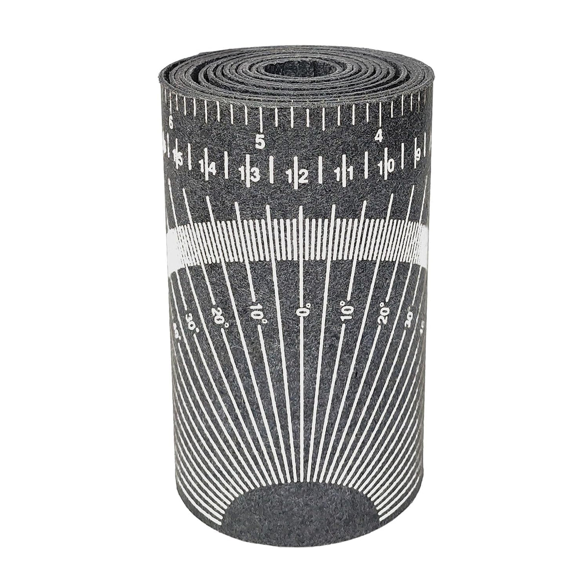 JHTii Pipe Measure Wrap-Around Tape with angle gauge for quick layout on 3 to 10 inch pipes.