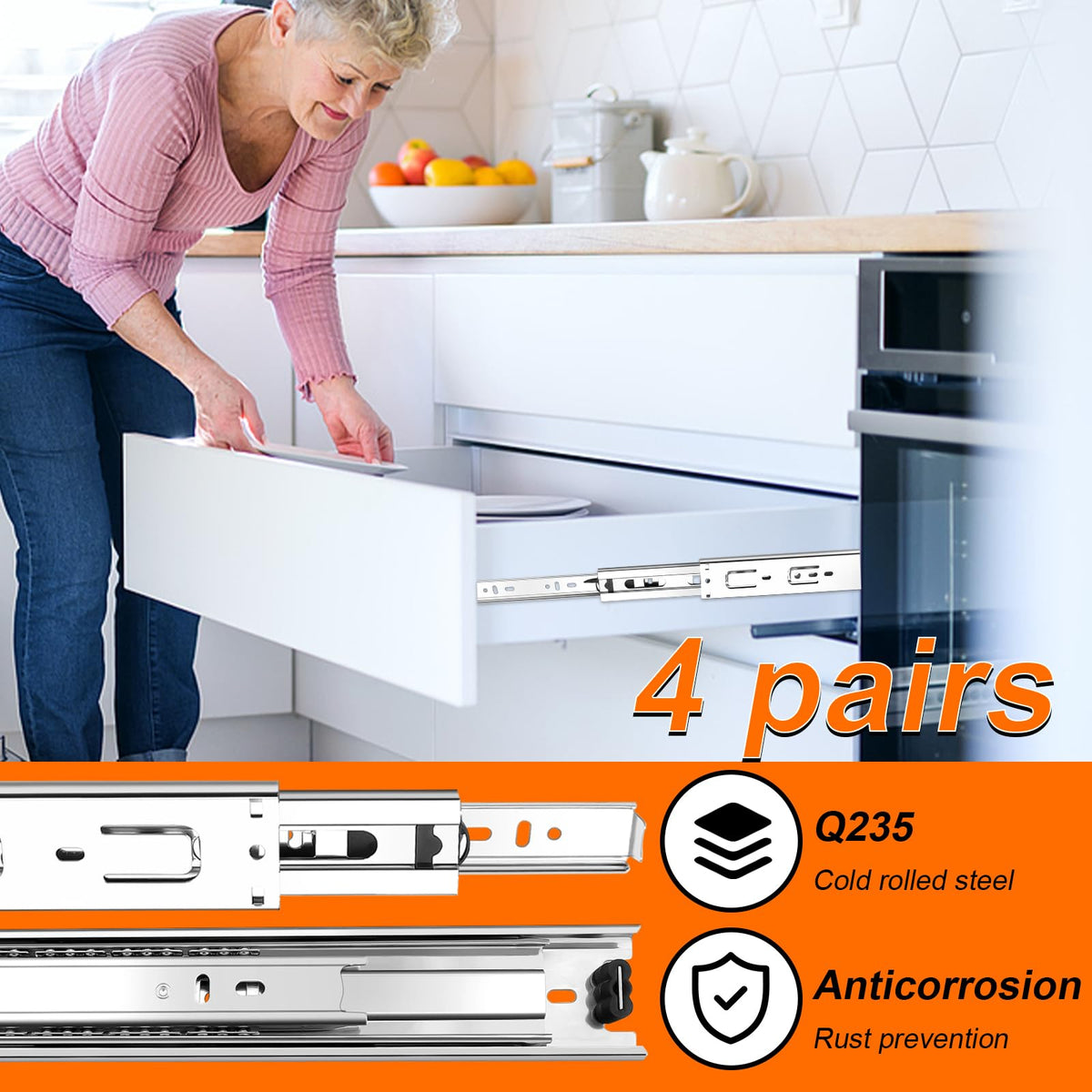 JI2OOYI included screws kit simplifies quick mounting.
