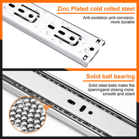 JI2OOYI side-mount ball-bearing drawer slide delivers smooth operation