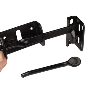 JIAHOO anti-rust black finish on thick steel ensures weather resistance.