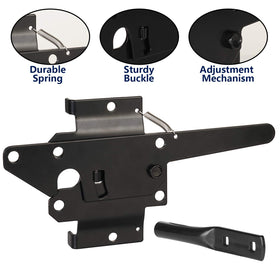 Padlock-ready JIAHOO latch enhances garden security