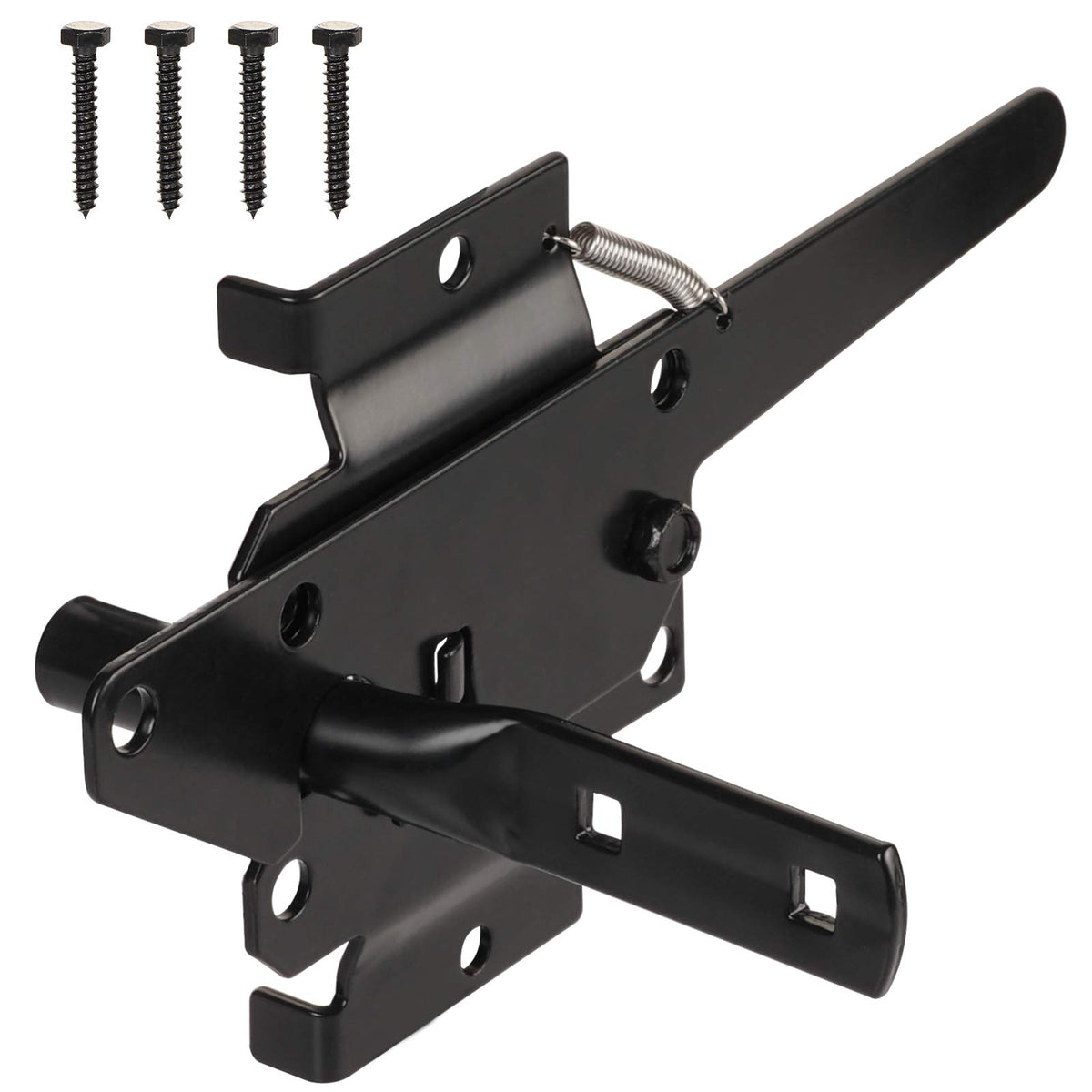JIAHOO gate latch with self-latching action for secure gates