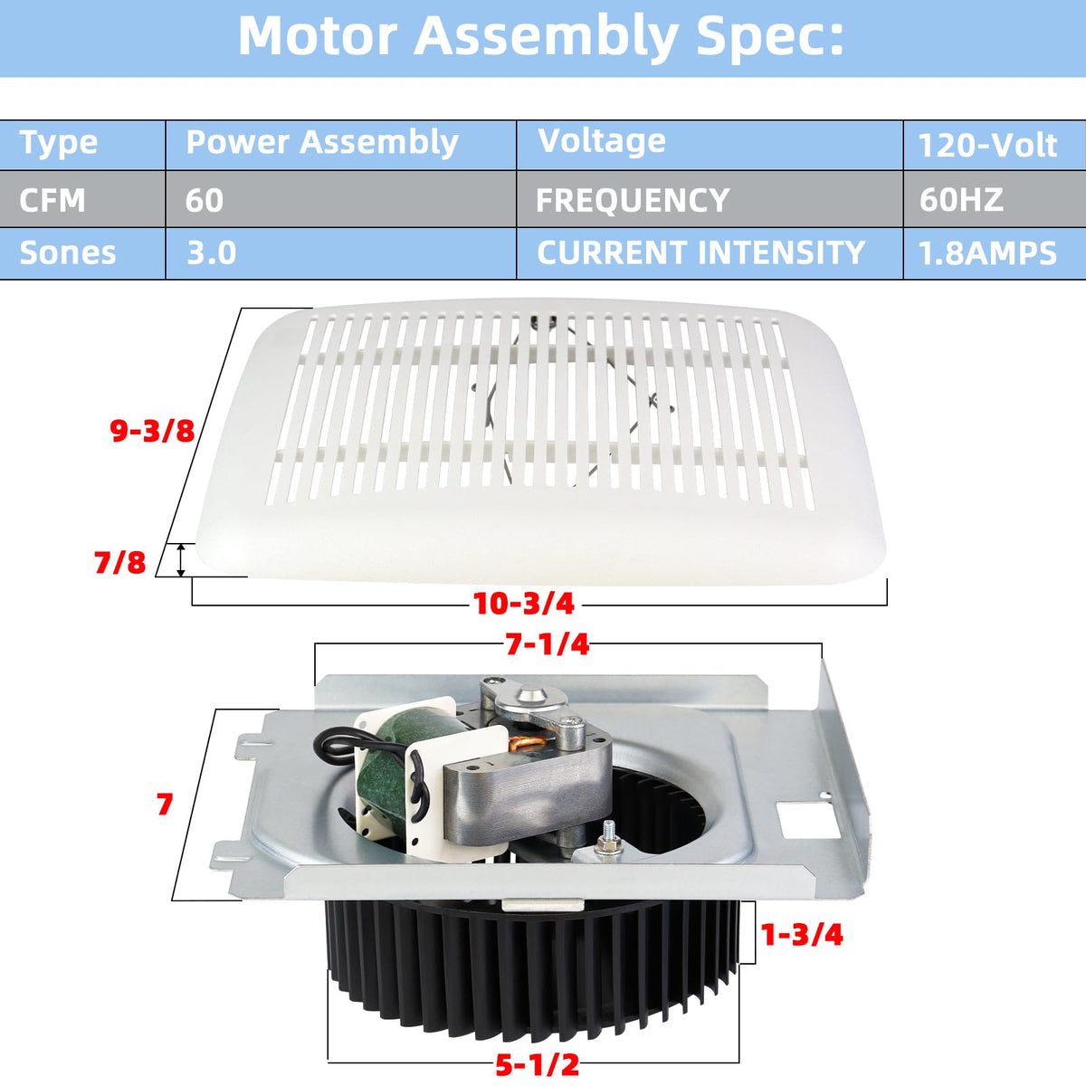 JIANBENKJ BKR60 installation step shows fast pop-in motor.