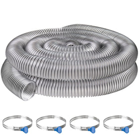 JIANBENKJ clear 2.5-inch dust hose shows dust flow for monitoring