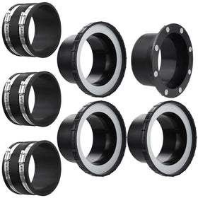 JIANBENKJ magnetic dust collector 4-inch port enables quick, secure connections.