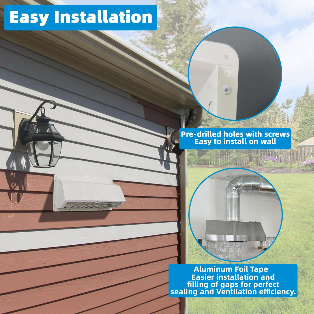 JIANBENKJ pre-drilled holes enable quick, tool-friendly installation.