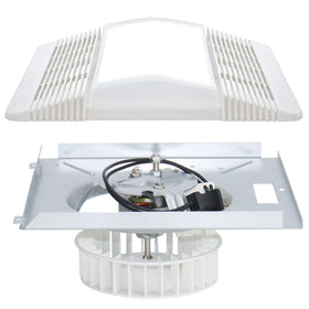 JIANBENKJ S0504B000 motor assembly front view for quick replacement on NuTone fans.