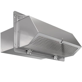 JIANBENKJ wall vent cap for microwave exhaust with damper keeps outdoor weather out