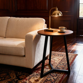 JIANZHUO 16inch black iron base supports coffee and end tables.