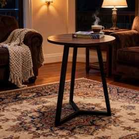 JIANZHUO round base fits coffee tables, end tables, and desks.