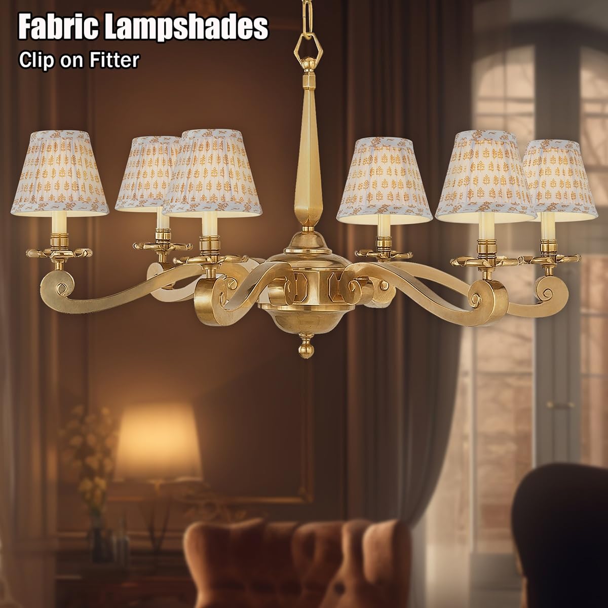 JIAOGEPENGYOU bedroom or living room shade upgrade for refined lighting