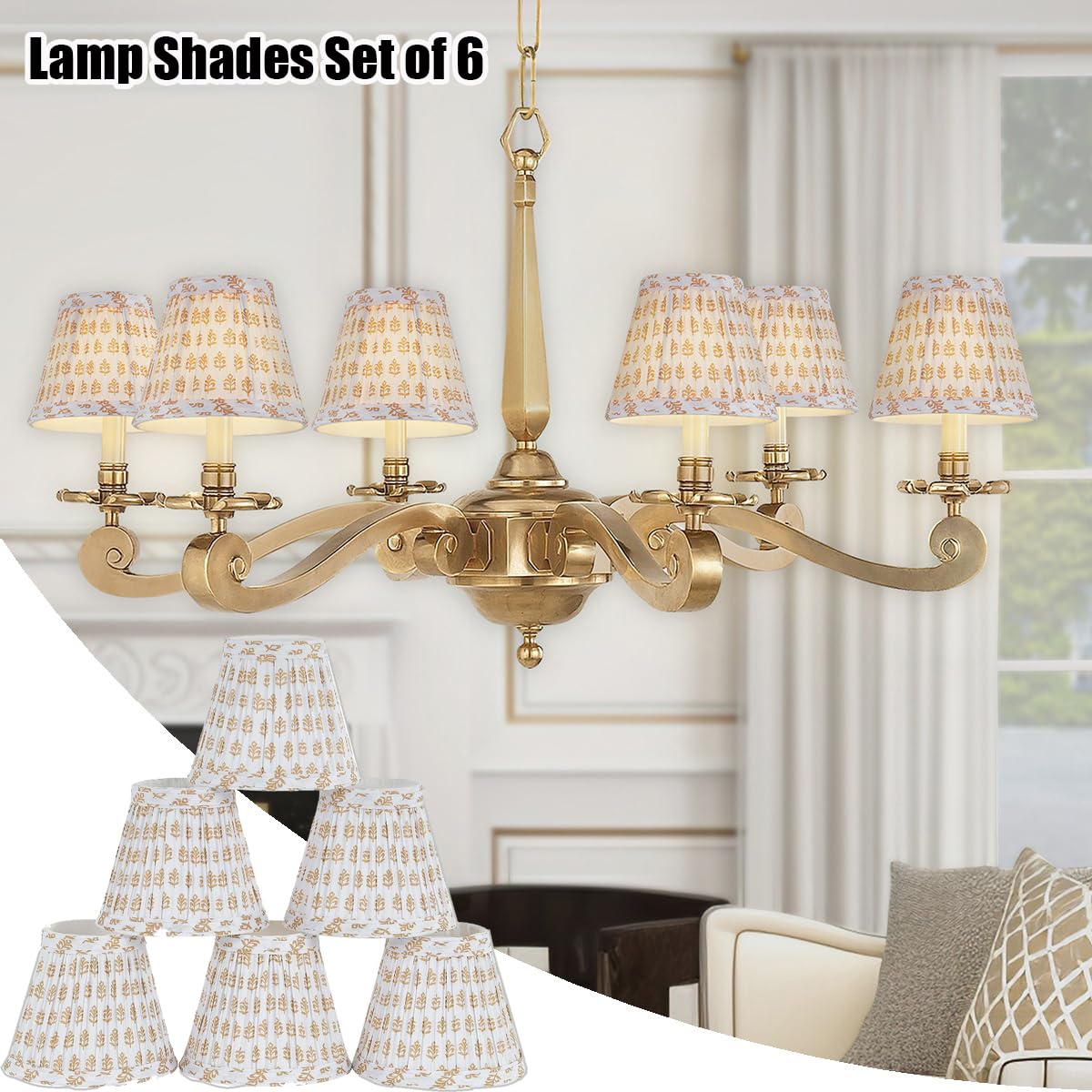 JIAOGEPENGYOU pleated fabric shade with durable metal frame for lasting appeal