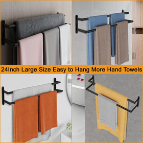 JIAPAIDUO 24-inch wide spacing promotes quick towel drying