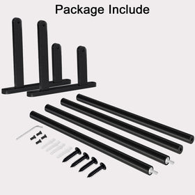 JIAPAIDUO kitchen towel holder as versatile wall storage solution.