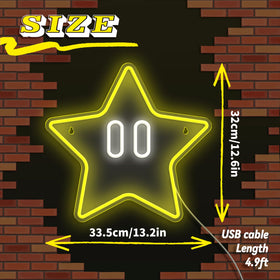 JIARODEY neon sign designed for office setups to boost focus.
