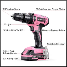 JIARUISI LED work light illuminates tight spaces for accuracy.