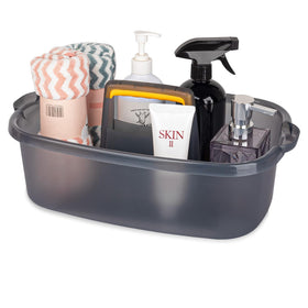 JiatuA large cleaning caddy with handle for easy transport and quick-access supplies.