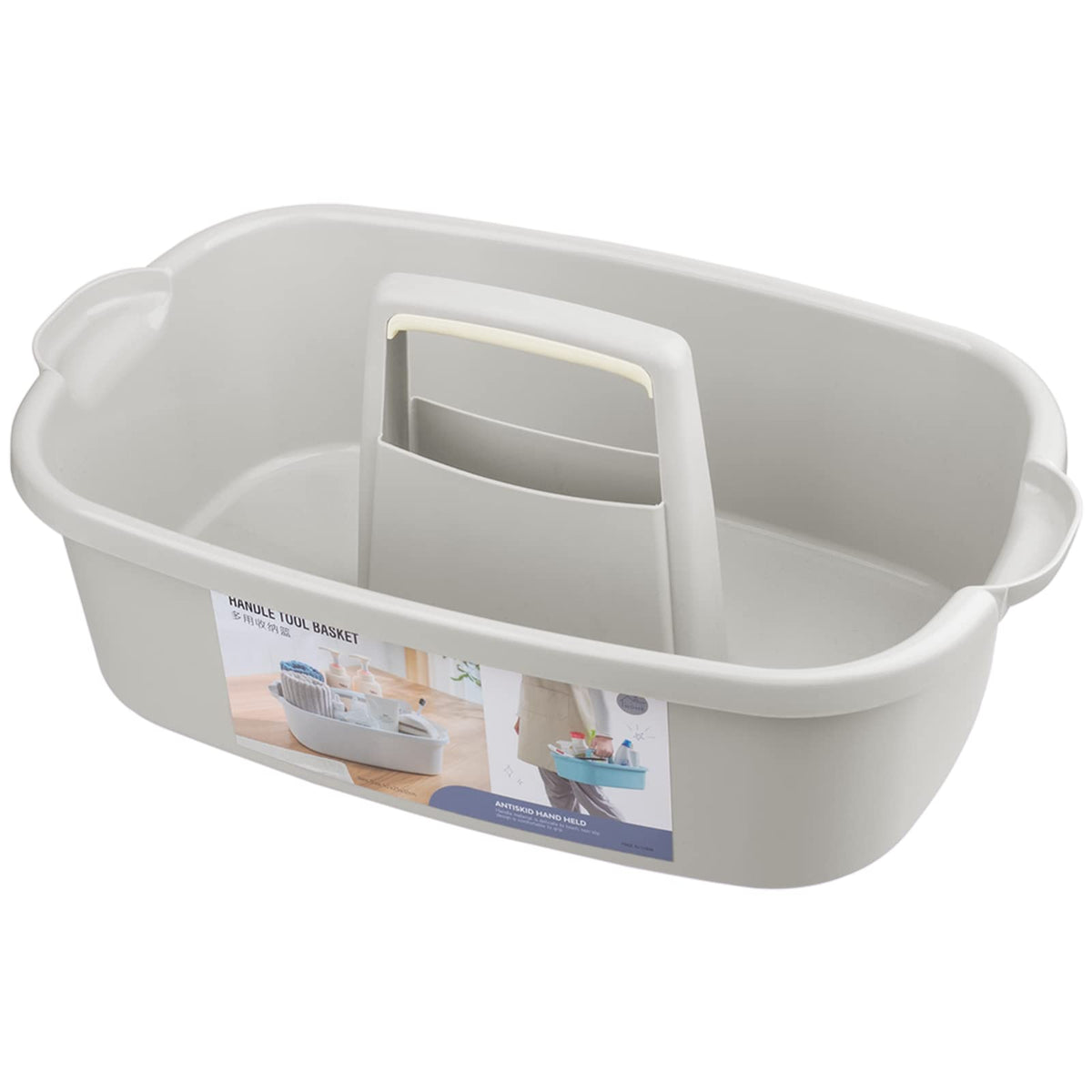 JiatuA portable organizer basket is ideal for dorms, kitchens, and offices.